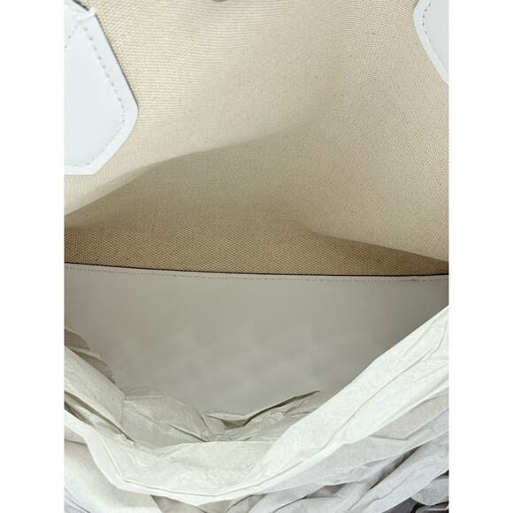 RETAIL $498 Michael Kors Pink Eva Large Signature Logo Stripe Tote Bag*NWT - Picture 13 of 13